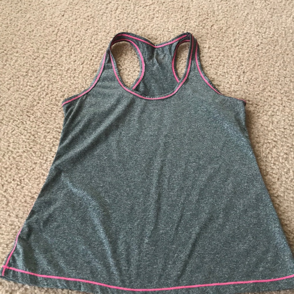 Grey workout tank